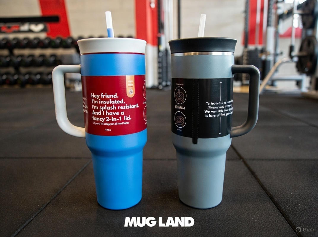  تراول ماگ تامبلر نی دار ساده رنگی 1200 میلی 