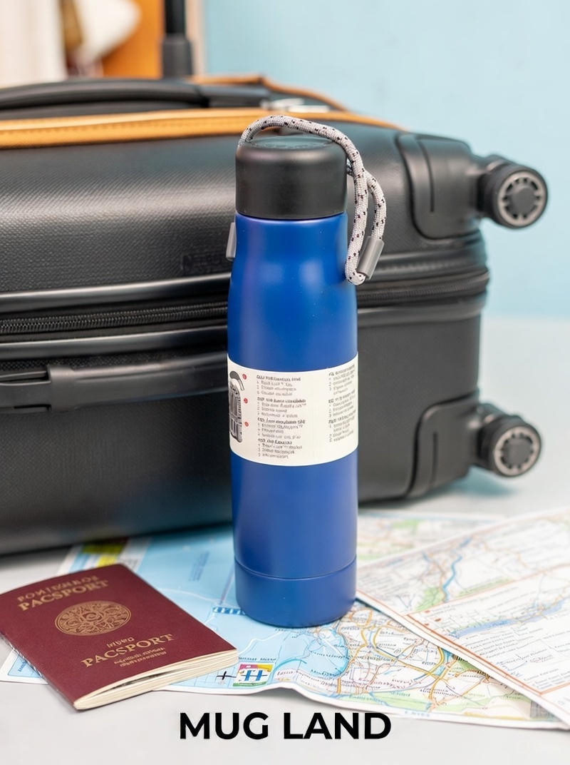  فلاسک بطری قمقمه دو لایه استیل ضد زنگ 500 میلی 