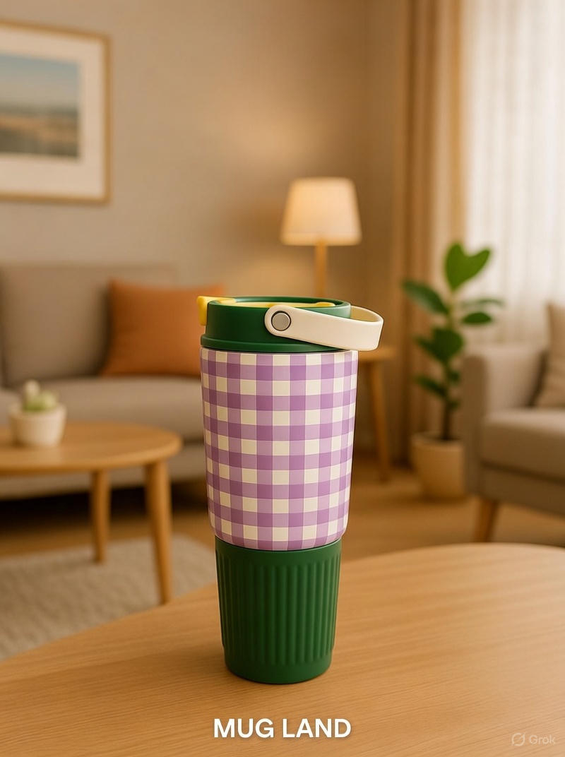  تراول ماگ چهارخانه 800 میلی 