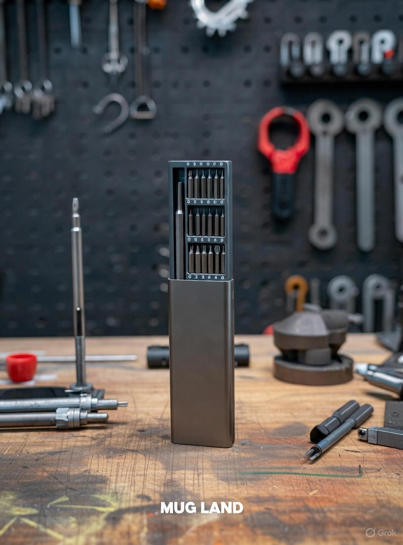 جعبه ابزار کشویی 25 عددی پیچگشتی