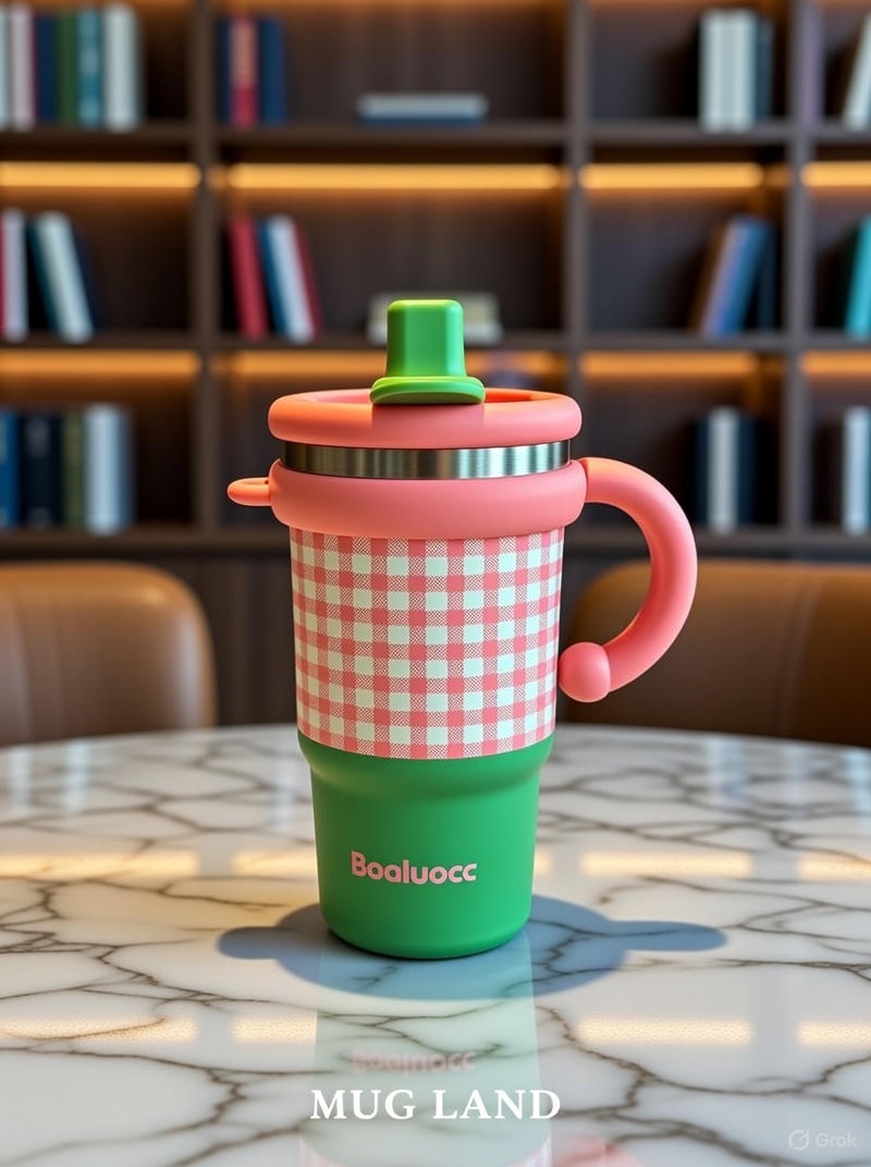  تراول ماگ چارخانه رنگ سبز 