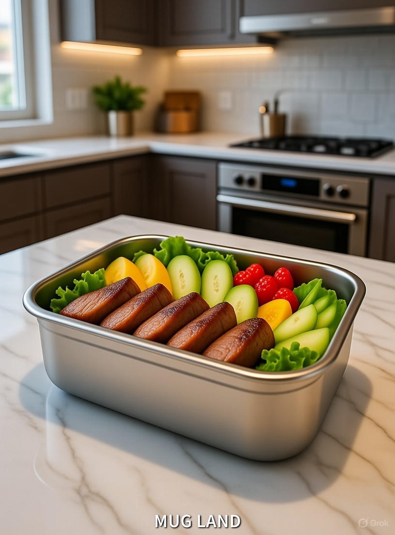  ظرف غذا 3 تیکه یونیک بزرگ 