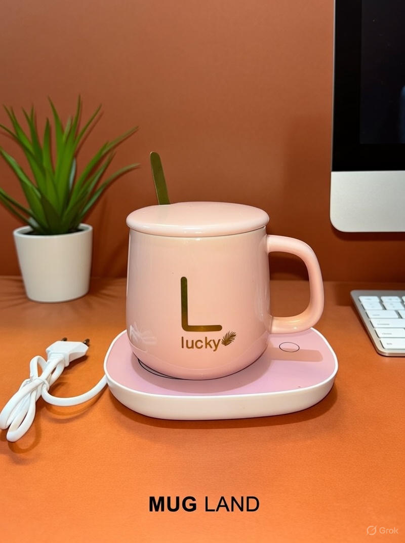  ماگ هیتردار صورتی 