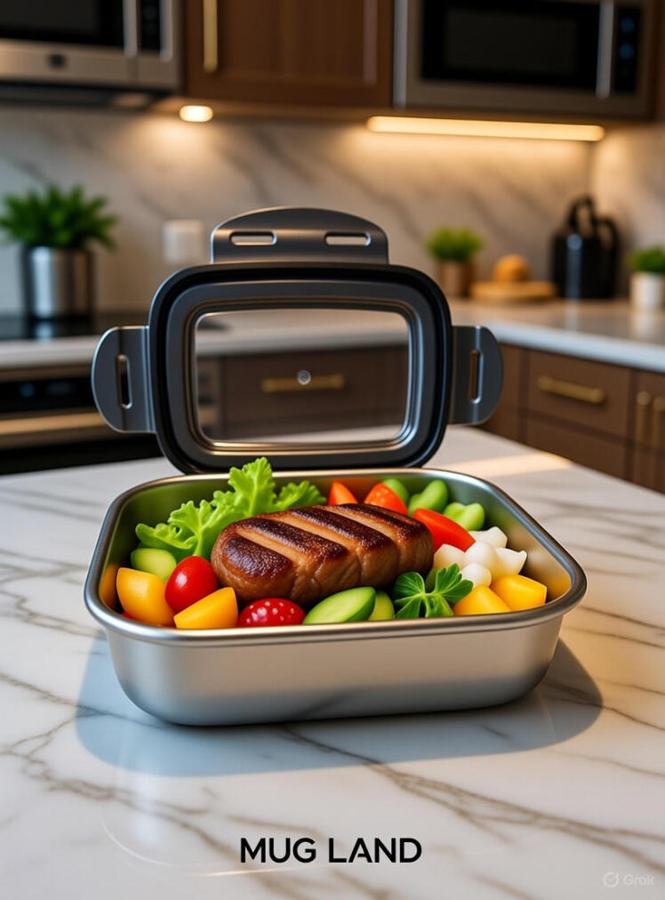 ظرف غذا 3 تیکه یونیک بزرگ