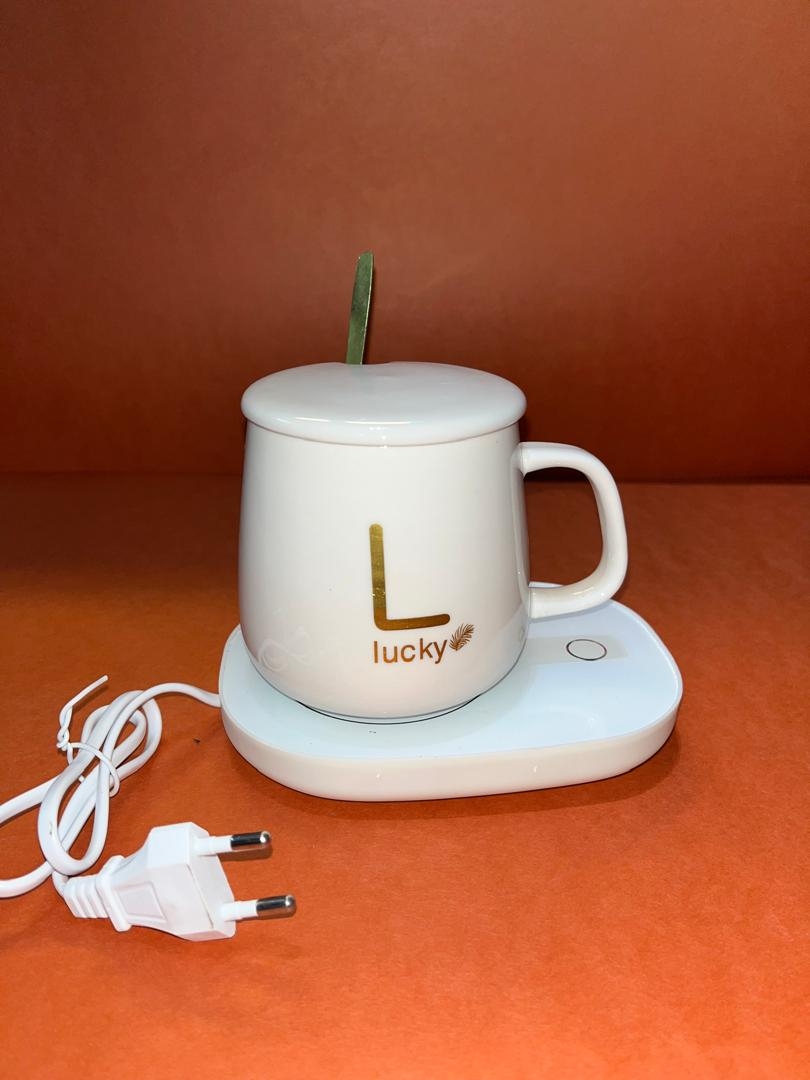  ماگ حرارتی هیتردار سفید 