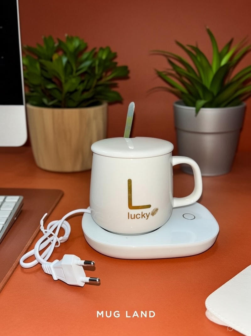  ماگ هیتردار سفید 