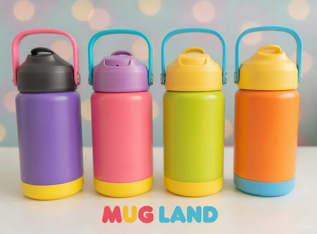  فلاسک قمقمه ای رنگی 340 میلی 