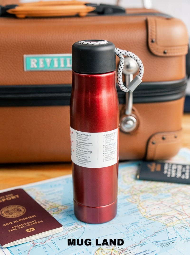  فلاسک بطری قمقمه دو لایه استیل ضد زنگ 500 میلی 