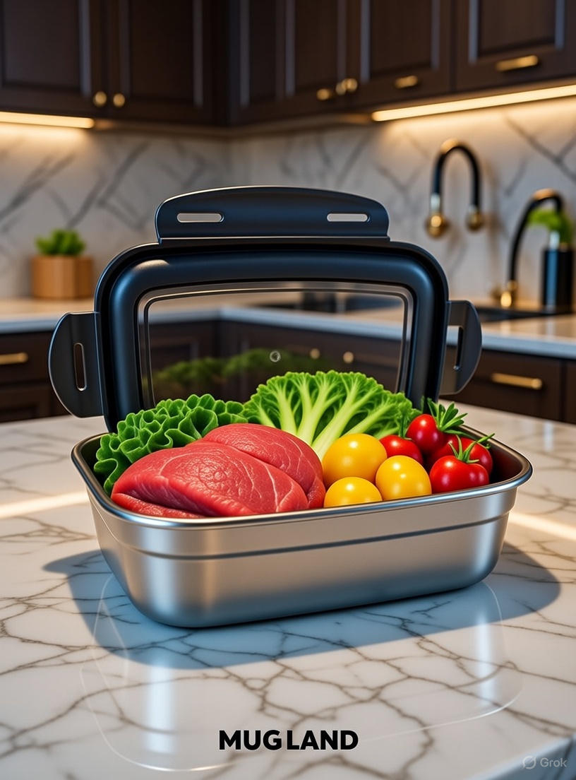  ظرف غذا 3 تیکه یونیک بزرگ 