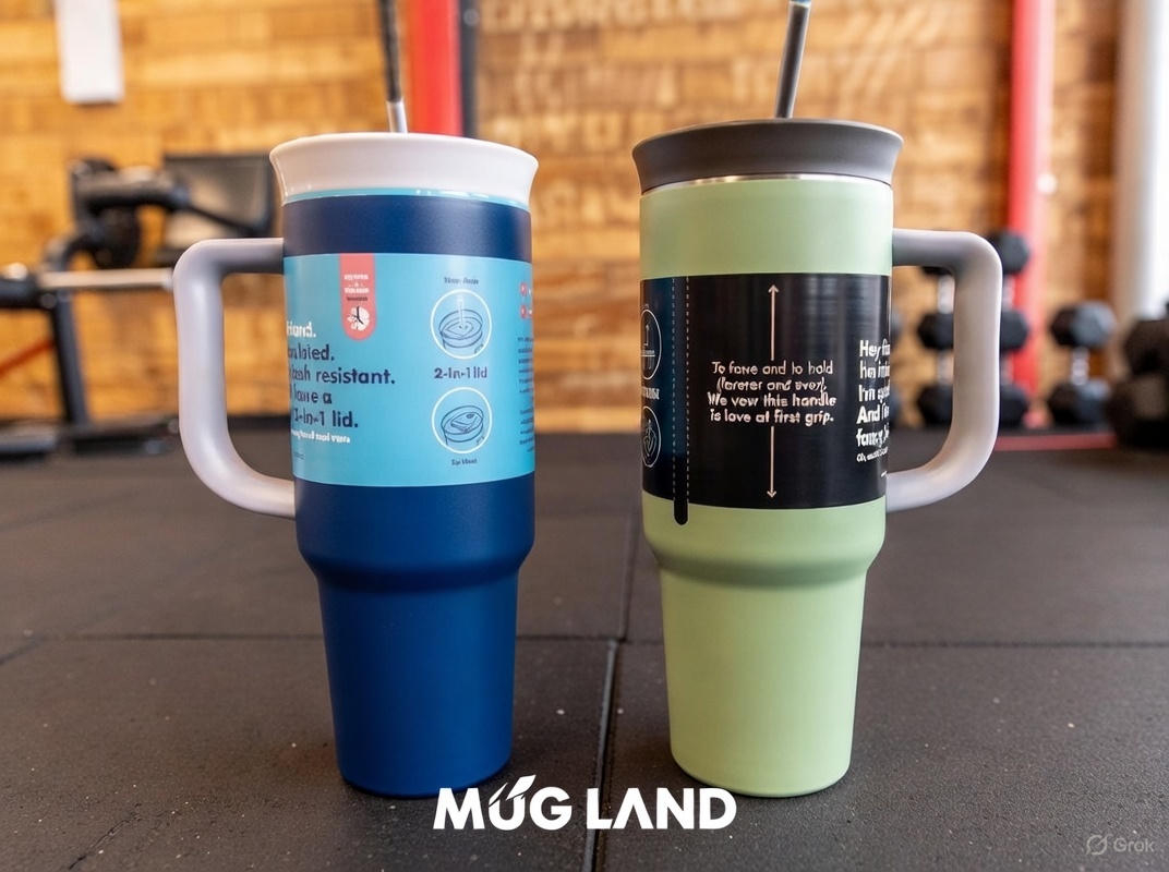  تراول ماگ تامبلر نی دار ساده رنگی 1200 میلی 