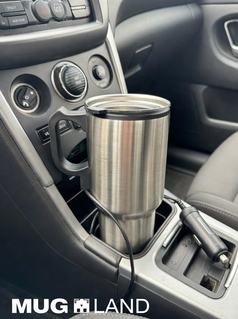  ماگ داخل پلاستیک فندکی برقی داخل ماشین ۱۲ وات 