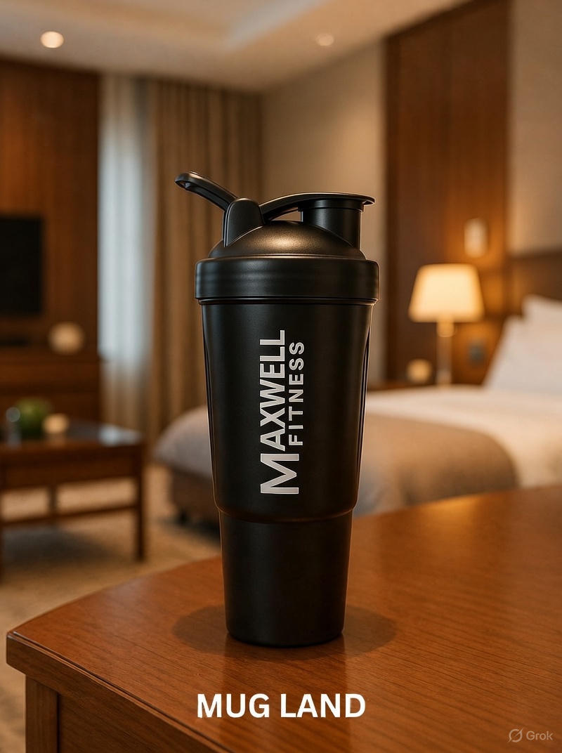  شیکر براق 750میلی مدل MAXWELL FITNESS 