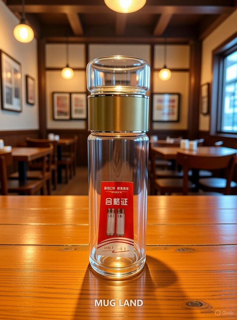  دمنوش شیشه‌ای 