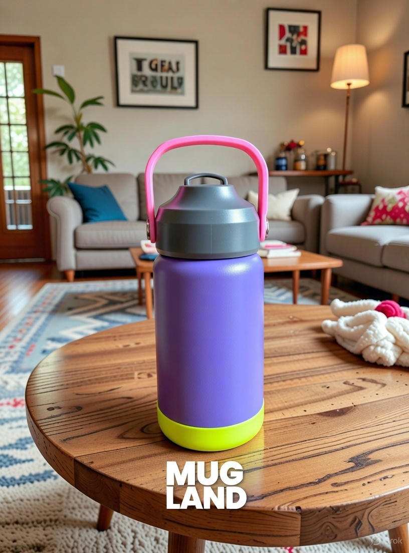  فلاسک قمقمه ای رنگی 340 میلی 