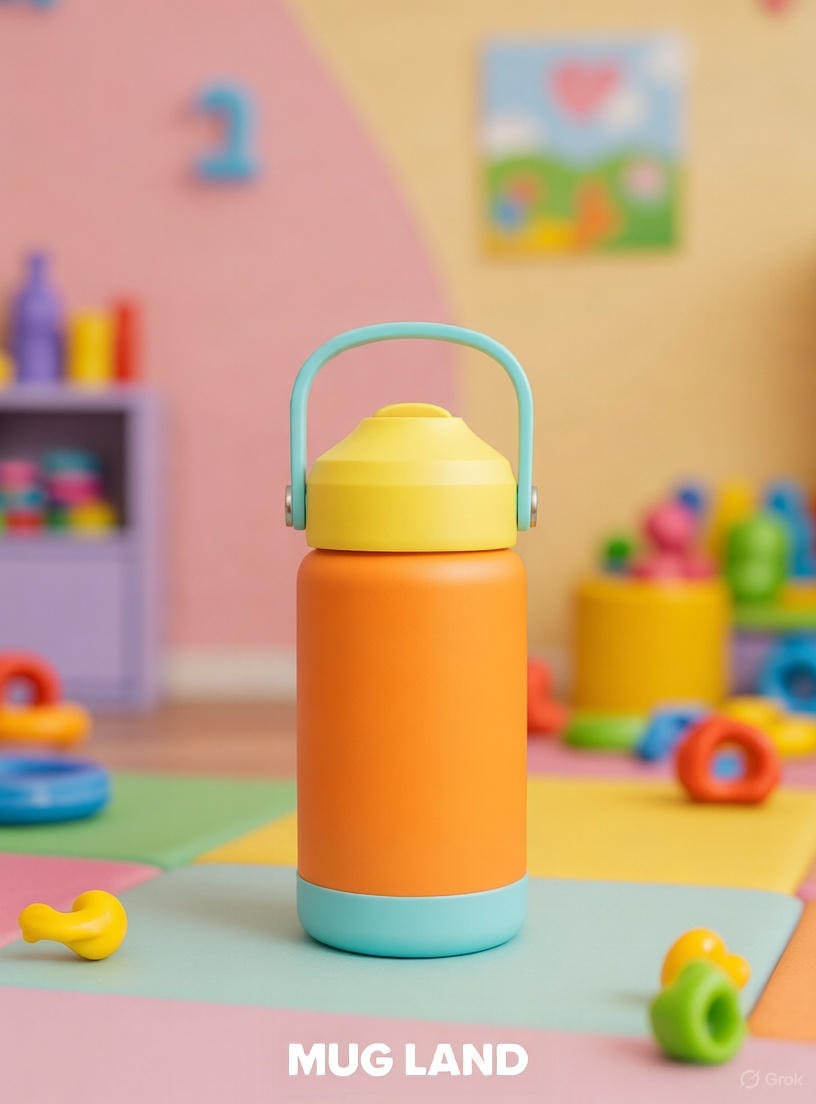  فلاسک قمقمه ای رنگی 340 میلی 